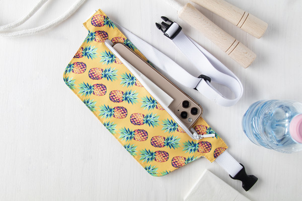 Sac banane sur mesure CreaWaist Run - Blanc