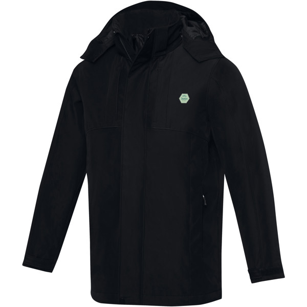 Hardy men's insulated parka - Solid Black / S