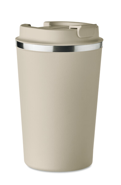 Dvojstenný pohár 350 ml Brace - Béžová