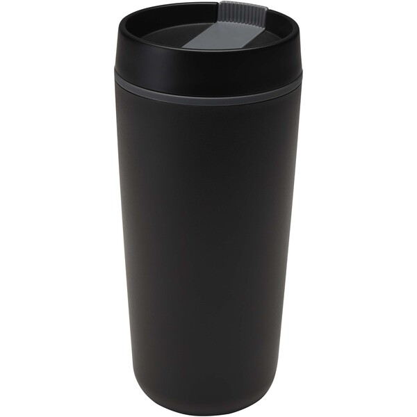 Sedona 480 ml double wall plastic tumbler - Black