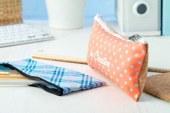 Trousse stylos sur mesure Corpy - Blanc