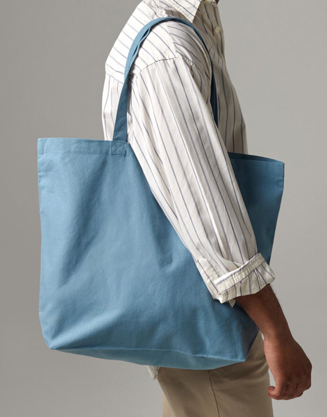 Organic Natural Dyed Maxi Bag For Life - Myrobalan Stone / ONE SIZE