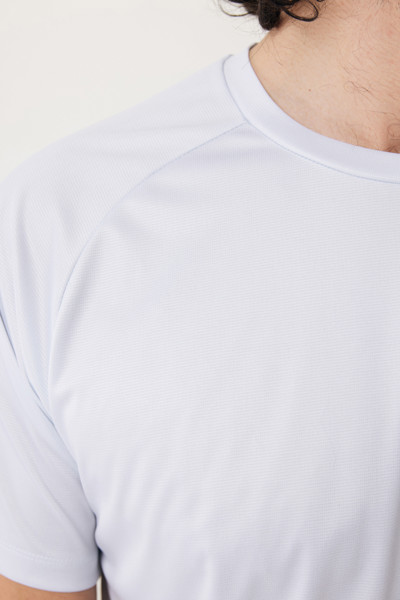 Iqoniq Tikal recycled polyester quick dry sport t-shirt - Light Grey / XXXL