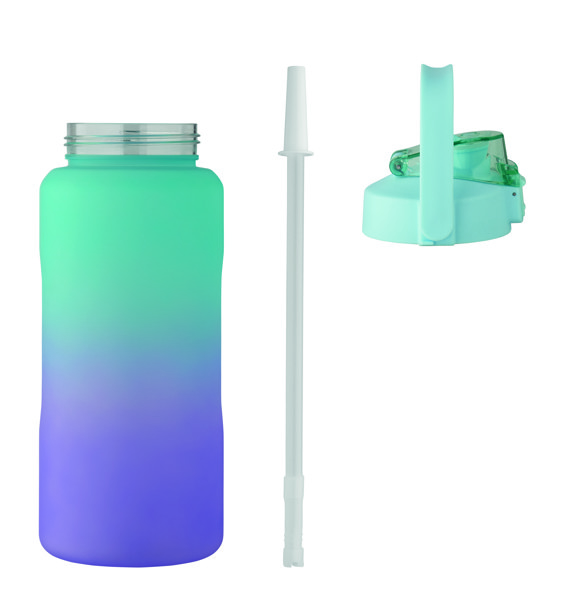 RPET water bottle 2000ml Activate Max - Turquoise