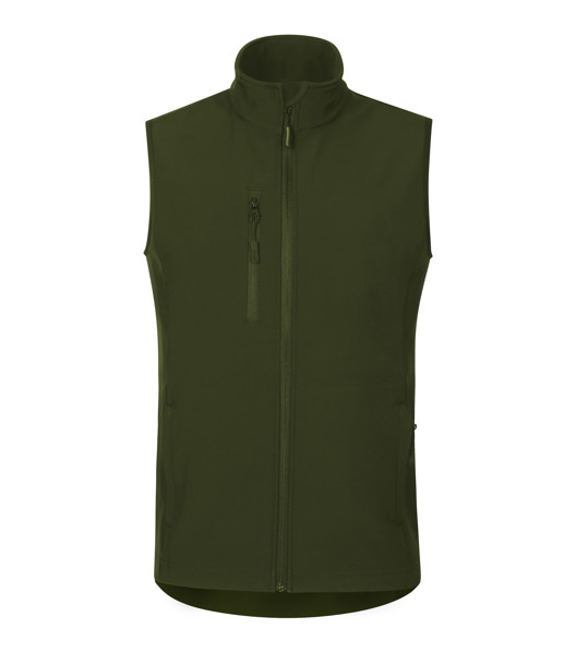 Softshellová Vesta Pánská Malfini® Trail - Military / L