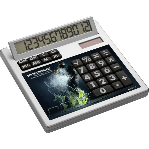 GENEVIEVE Calculator CirsMa - White