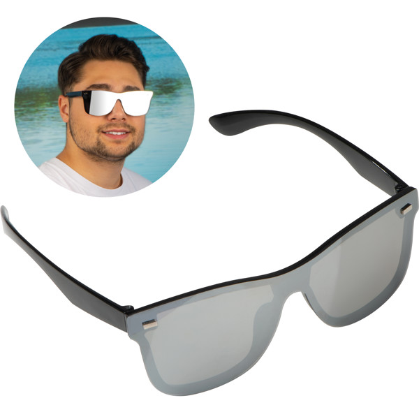 Mirror sunglasses - Black