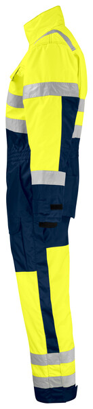 6202 HI VIZ COVERALL PADDED YELLOW C54