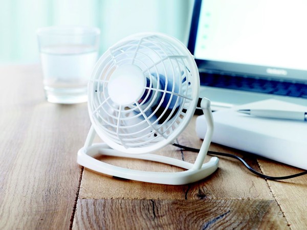 Ventilatore con cavo USB Airy - Bianco
