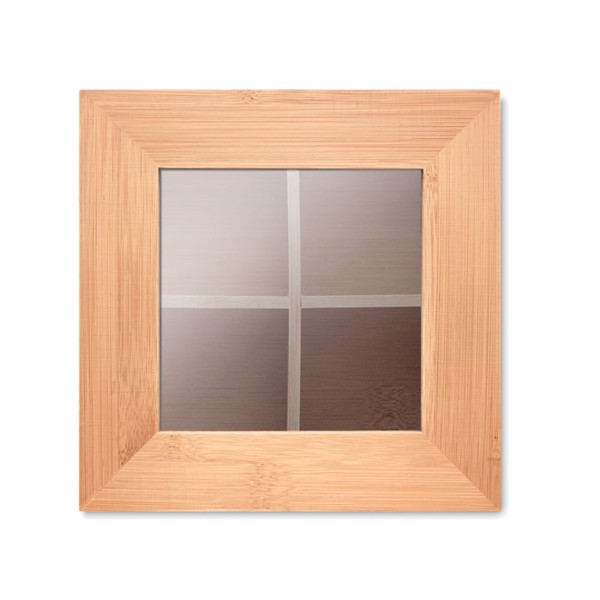 Campo Tea bamboo box, 4 compartments 6x6x6cm