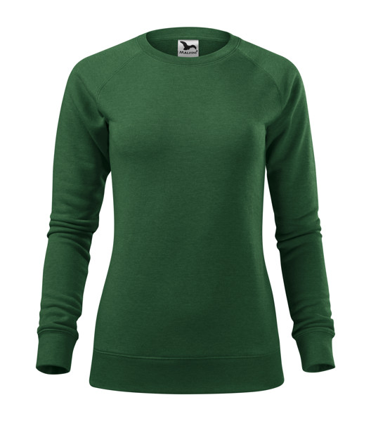 Sweatshirt Women’S Malfini® Merger - Bottle Green Melange / S