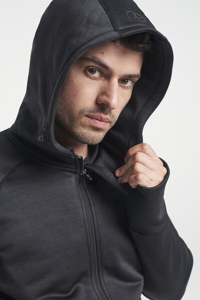 TXlite Hoodie Zip M Black S