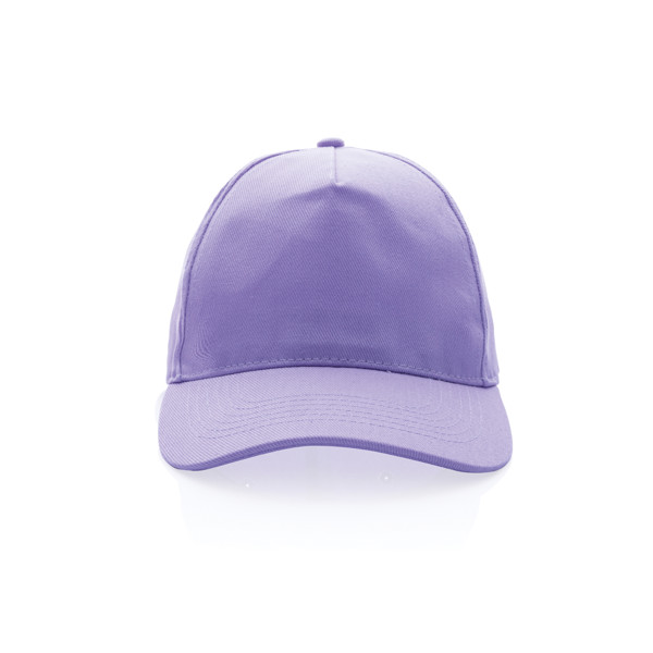 5 dílná kšiltovka Impact z 280g recyklované bavlny AWARE™ - Lavender