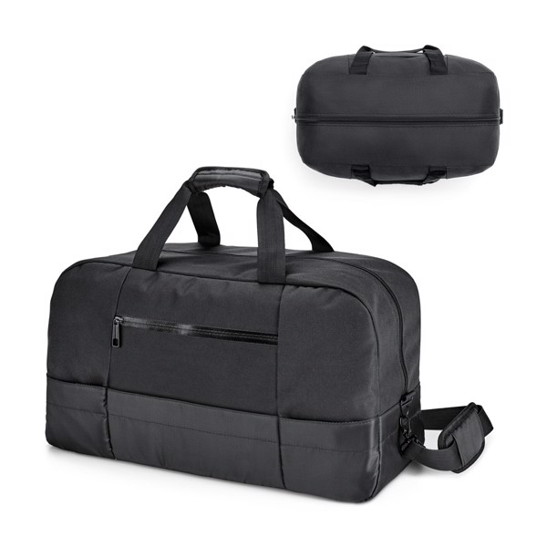 PS - ZIPPERS SPORT. Executive sports bag in 840D jacquard and 300D
