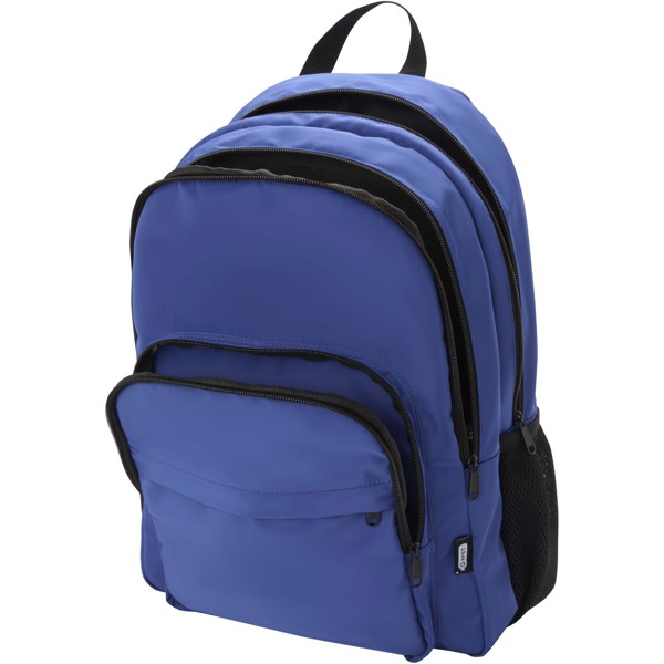 Sac à dos pour ordinateur portable 15'' Trend Plus recyclé certifié GRS de 20L - Bleu royal