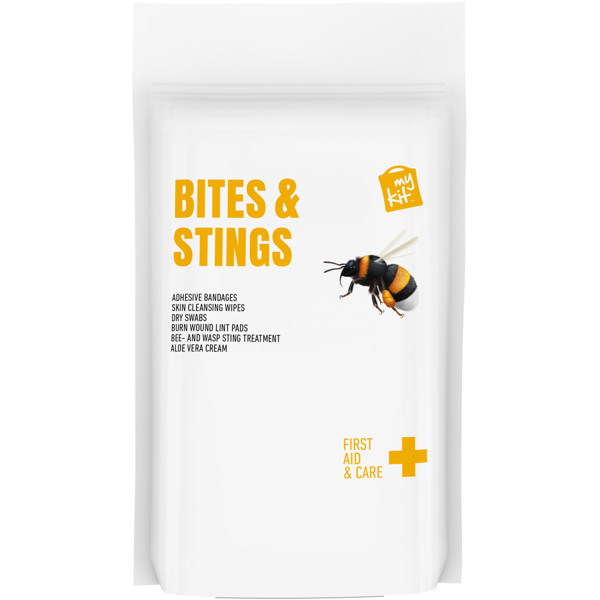 MyKit Bites & Stings First Aid with paper pouch - White