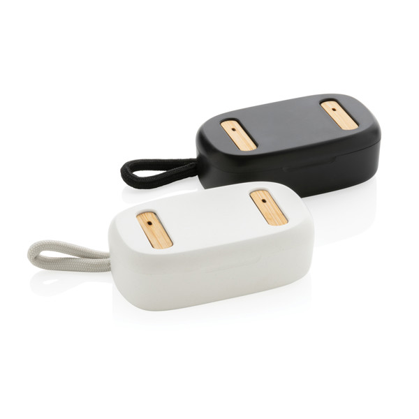 TWS ušesni čepki XD Collection, BT 5.3, etui 400 mAh - Bela