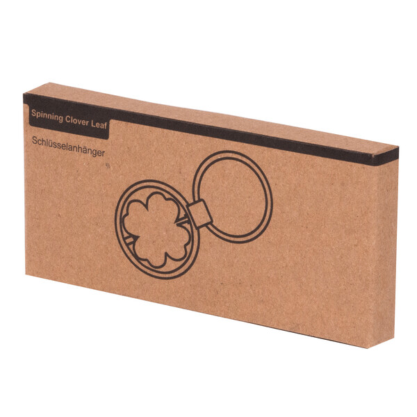 Key Ring Spinning Clover Leaf