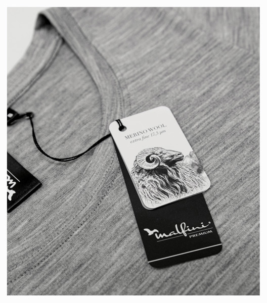 Tričko Dámske Malfini Premium® Merino Rise Ls - Čierna / XL