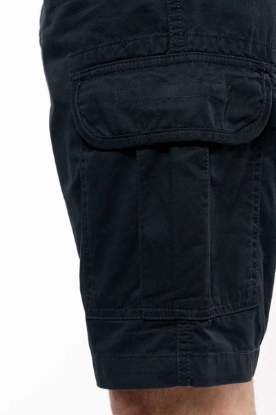 Multipocket Bermuda Shorts - Dark Grey / 54