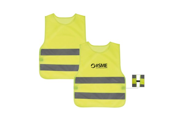 Safety vest children - Yellow