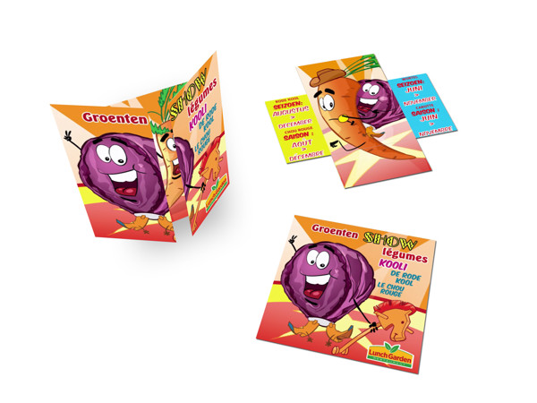 LogoLoop a folding card of various dimensions - custom made
