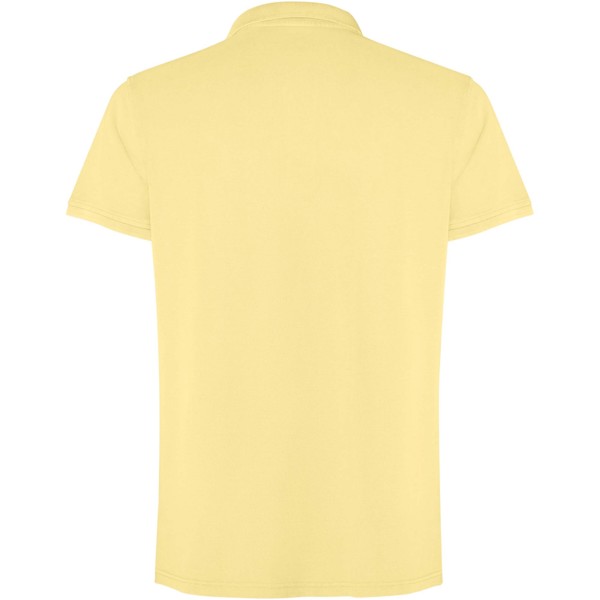 Polo unisex de manga corta "Cobain" - Amarillo / M