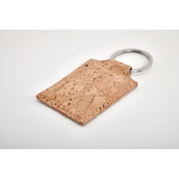 MB - Rectangular cork key ring Concon