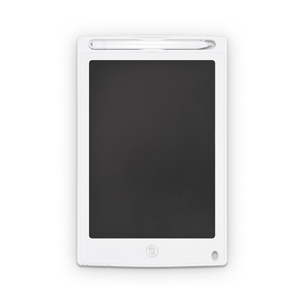 "8,5"" ANTI ERASURE COLORED LCD DIGITAL TABLET" - Blanc / 