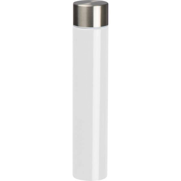 JORGE Fém termosz, 310 ml - White