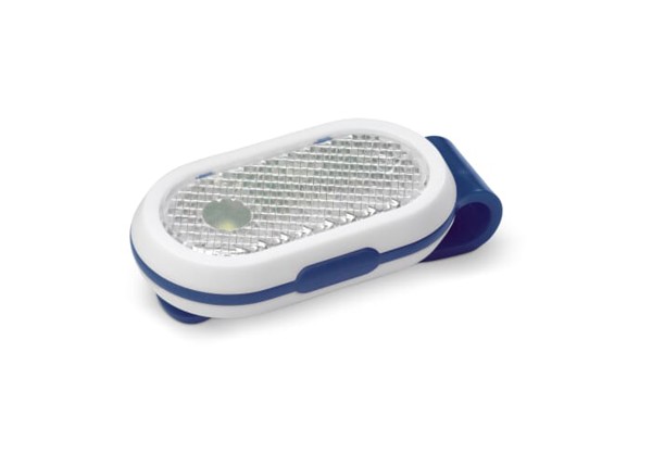 Clip-on light - Blue / White