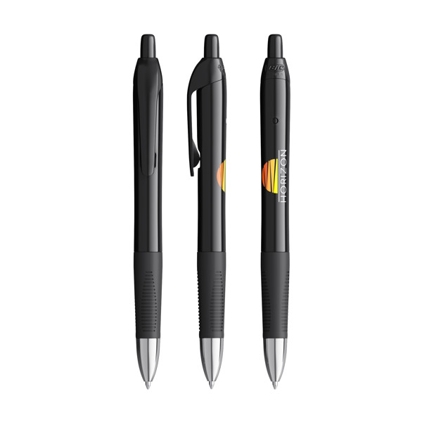 BIC® Intensity® Gel Clic - Noir / Noir / Encre Noire