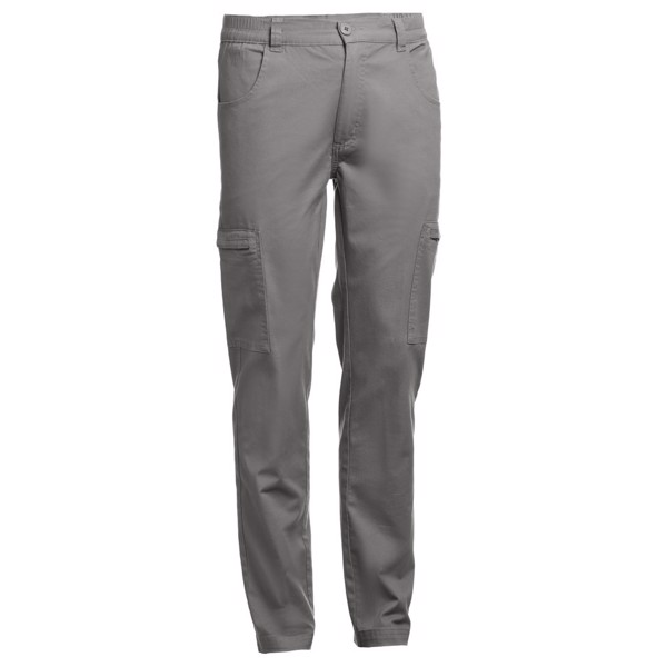 THC TALLINN. Cotton and elastane trousers - Grey / L