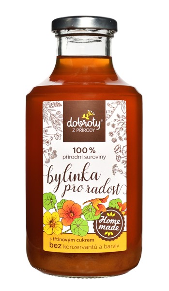 Nápojový koncentrát Bylinka pre radosť