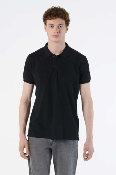 Sol's Phoenix Men - Cotton-Elastane Polo Shirt - Black / 3XL