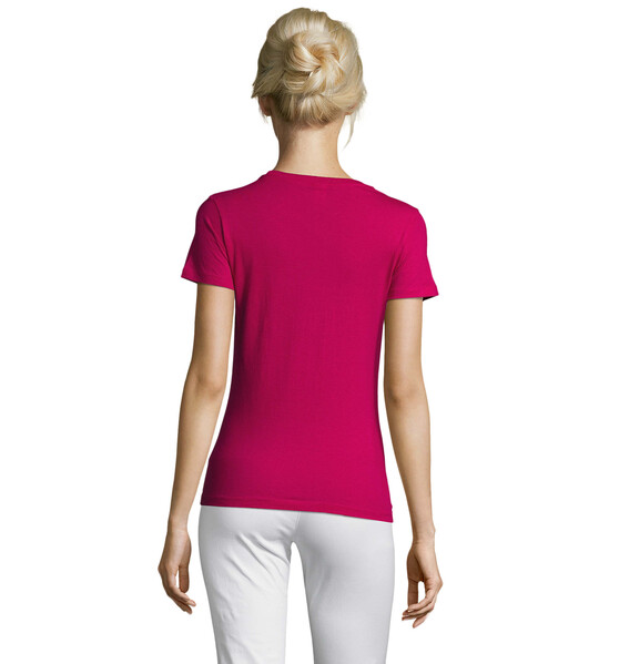 REGENT Damski T-Shirt 150g Regent Women - Fuksja / 2XL