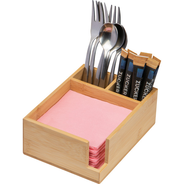 LUIS Suport mic organizator tacâmuri - Beige