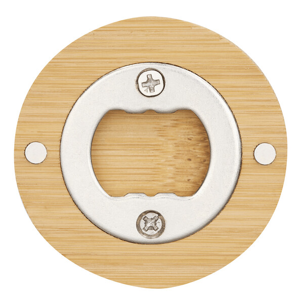 Bottle Opener Bamboo Coin