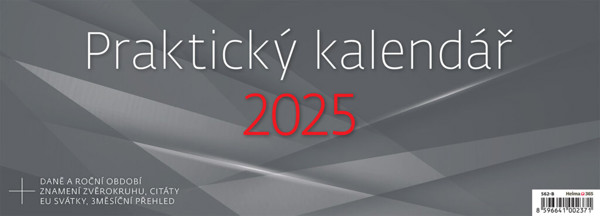 Plánovací stolní kalendář Praktický 2025 -