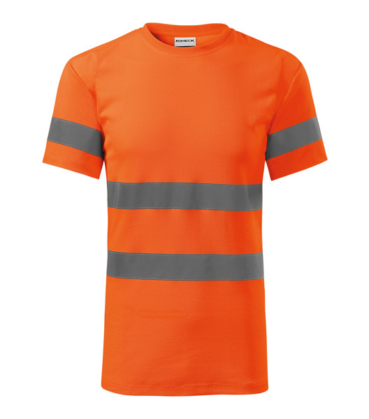 Tričko Unisex Rimeck® Hv Protect - Fluorescenční Oranžová / L