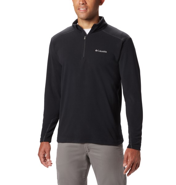 Columbia Men's Klamath Range II Half Zip - BLACK - 2XL