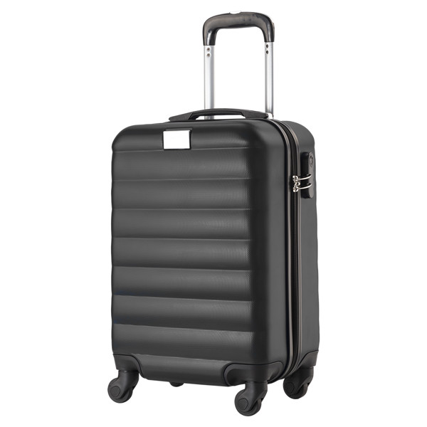 Hard Abs Carry-On-Sized Trolley - Black