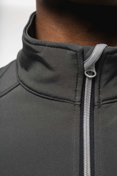 2-Layer Softshell Bodywarmer - Titanium / 3XL