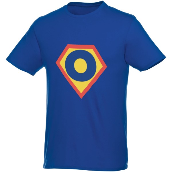 Heros short sleeve men's t-shirt - Blue / XL