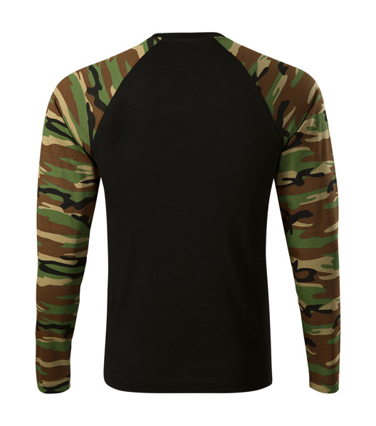 Triko Unisex Malfini® Camouflage Ls - Camouflage Brown / XS