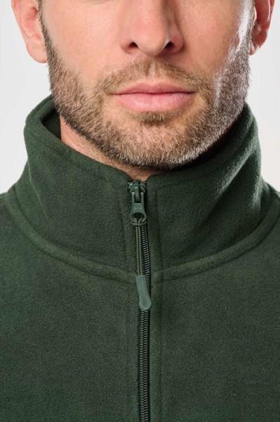 Full Zip Microfleece Jacket - Black / 3XL