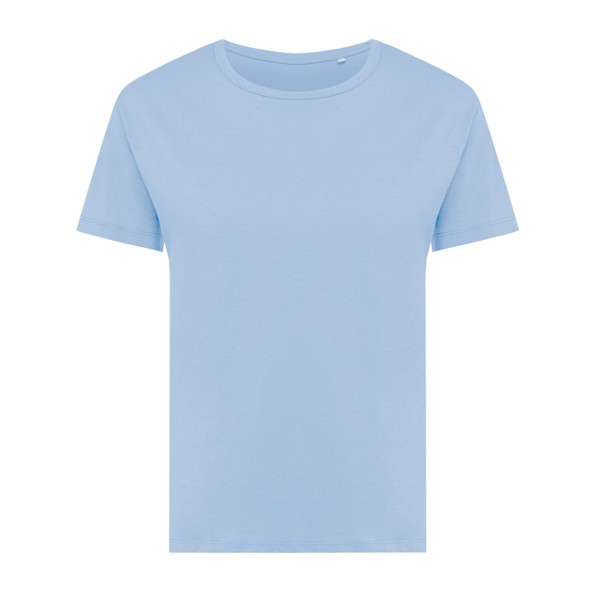 Dámské tričko Iqoniq Yala z recykl. bavlny - Sky Blue / XXL