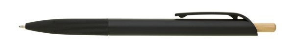 Verdana Rabs Plastic Ballpoint Pen - Black