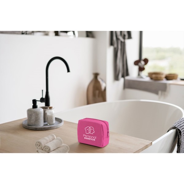 CHLOE. Kosmetická taška z polyesteru 600D s vysokou hustotou - Černá