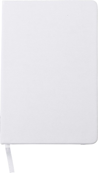 Notitieboek Samira | Gerecycled PET | A5 | Gelinieerd - wit
